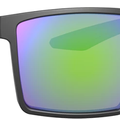 DeSoto - Matte Black, Emerald Mirror