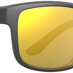 Katmai - Matte Black, Orange Mirror